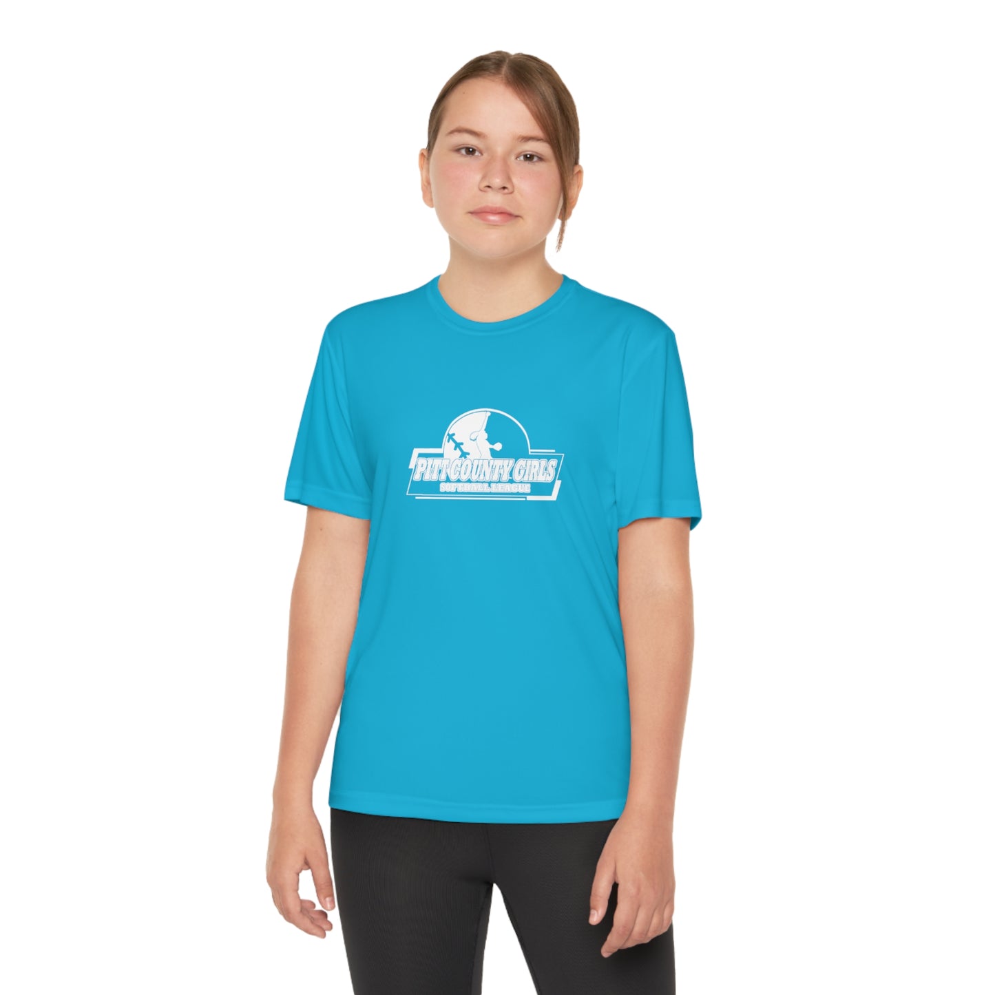 PCGSL Youth Athletic Moisture-Wicking Tee