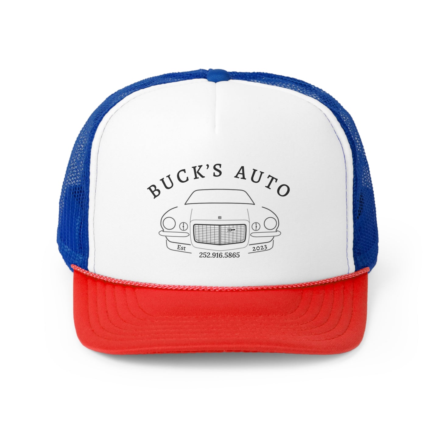 Buck's Auto Trucker Caps