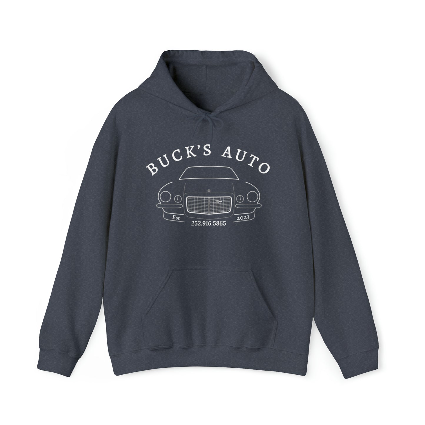 Buck's Auto Heavy Blend™ Hooded Sweatshirt