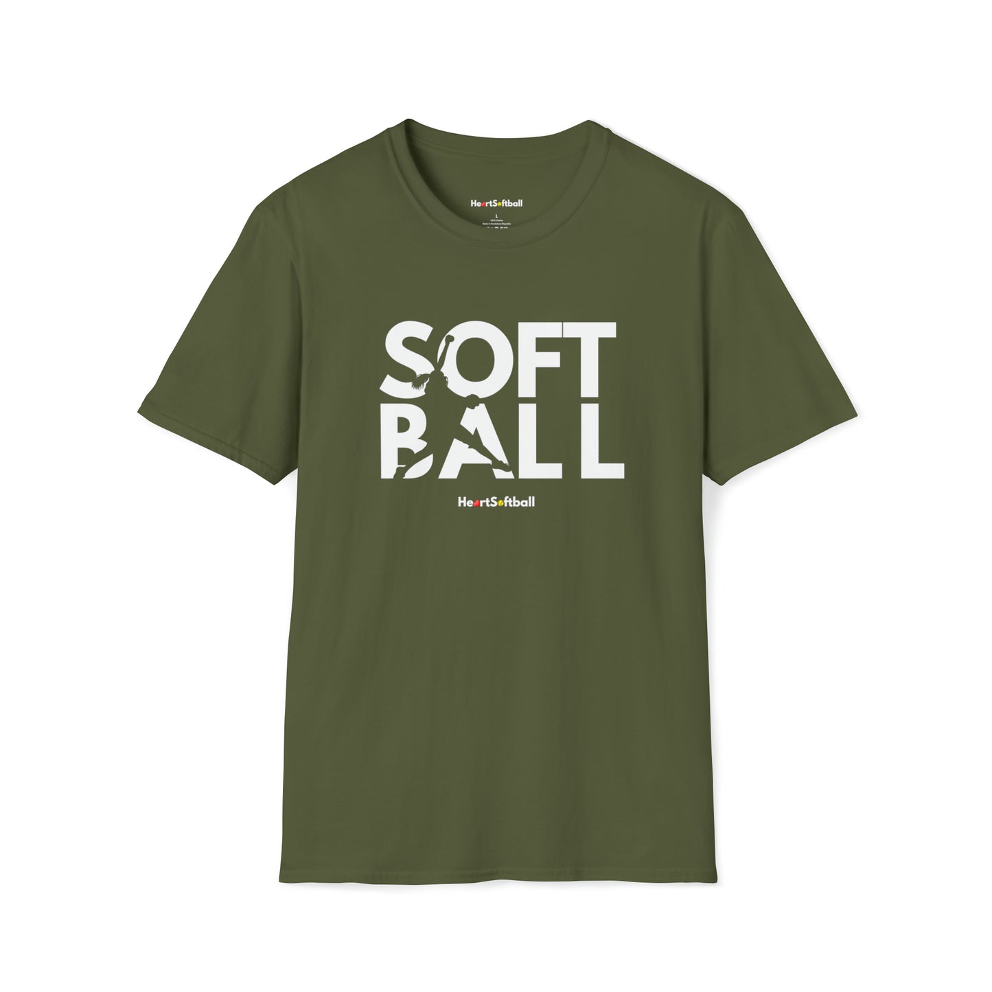 Softball Pitcher Softstyle T-Shirt