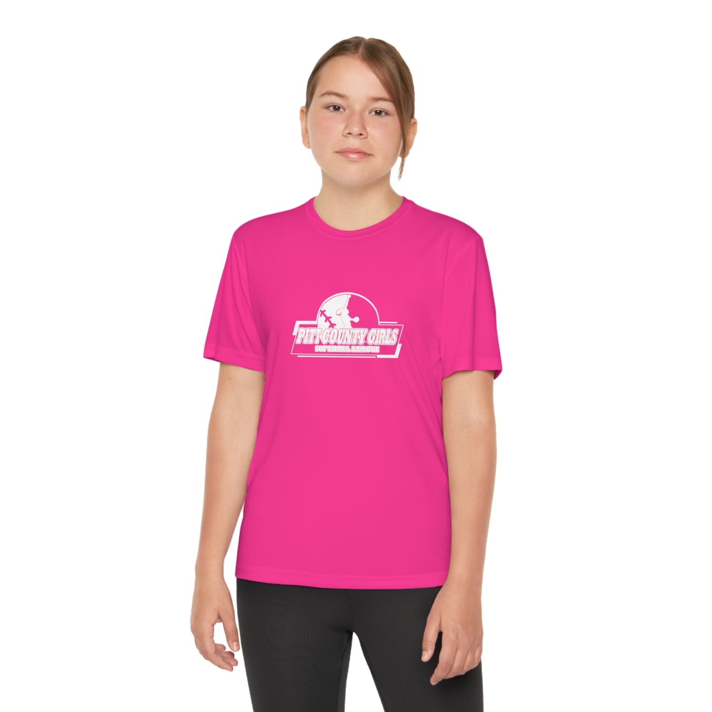 PCGSL Youth Athletic Moisture-Wicking Tee