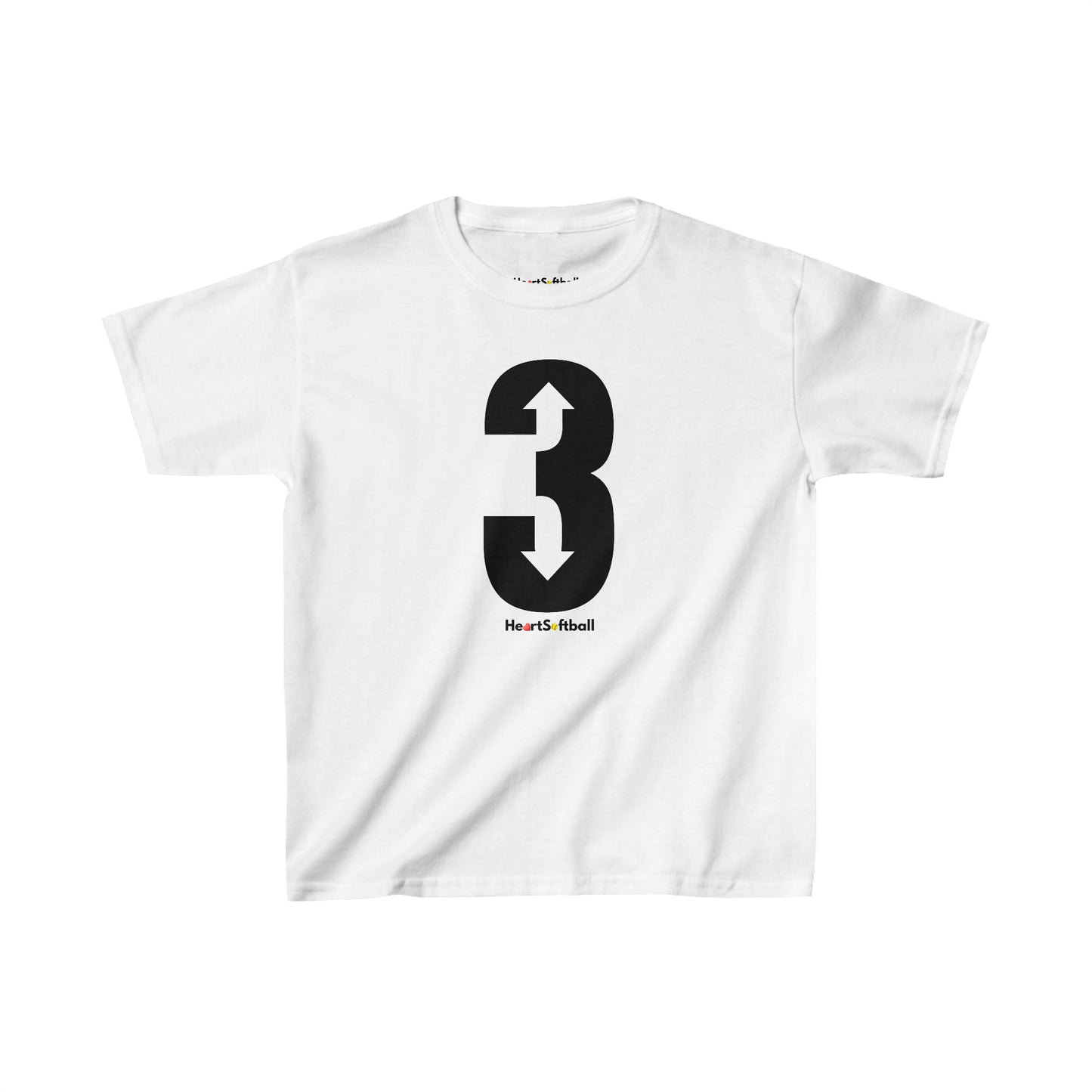 3 UP 3 DOWN Kids Cotton Tee