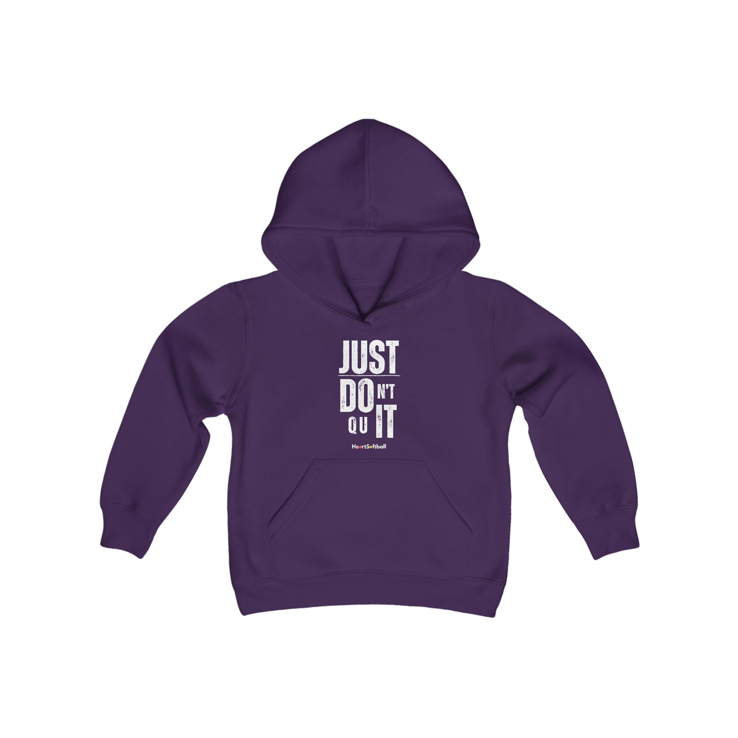 Just Do It Youth Hooded Sweatshirt