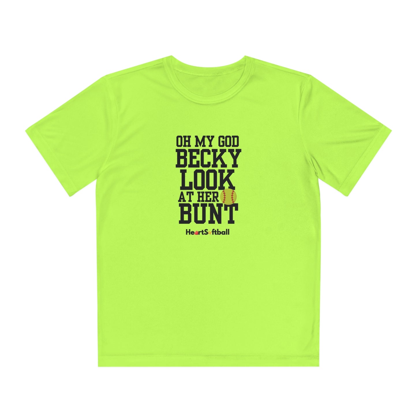 OMG Becky Youth Athletic Tee