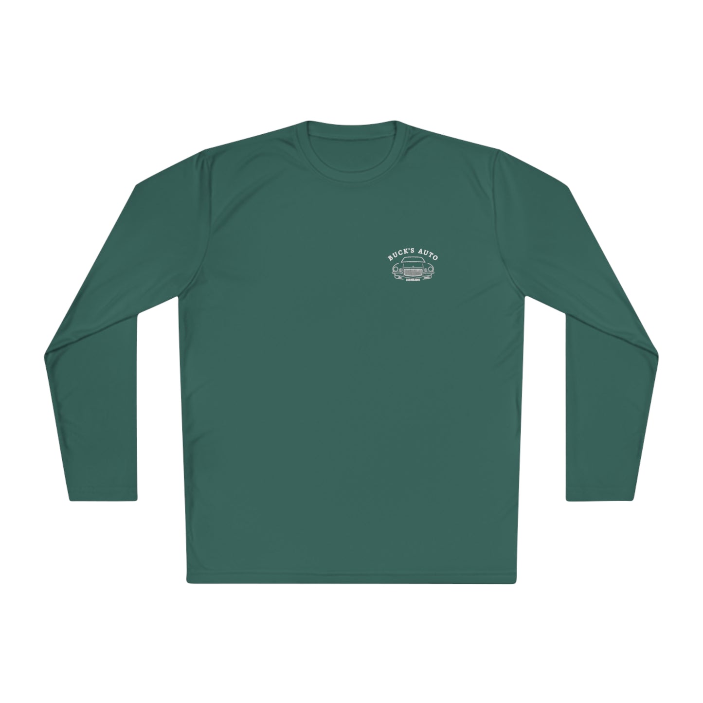 Buck's Auto Lightweight Long Sleeve Tee Back Print