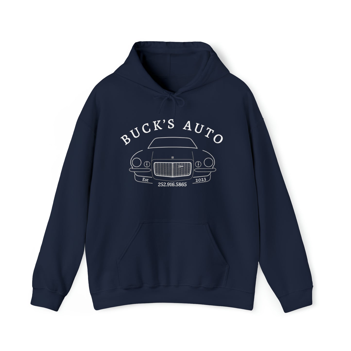 Buck's Auto Heavy Blend™ Hooded Sweatshirt