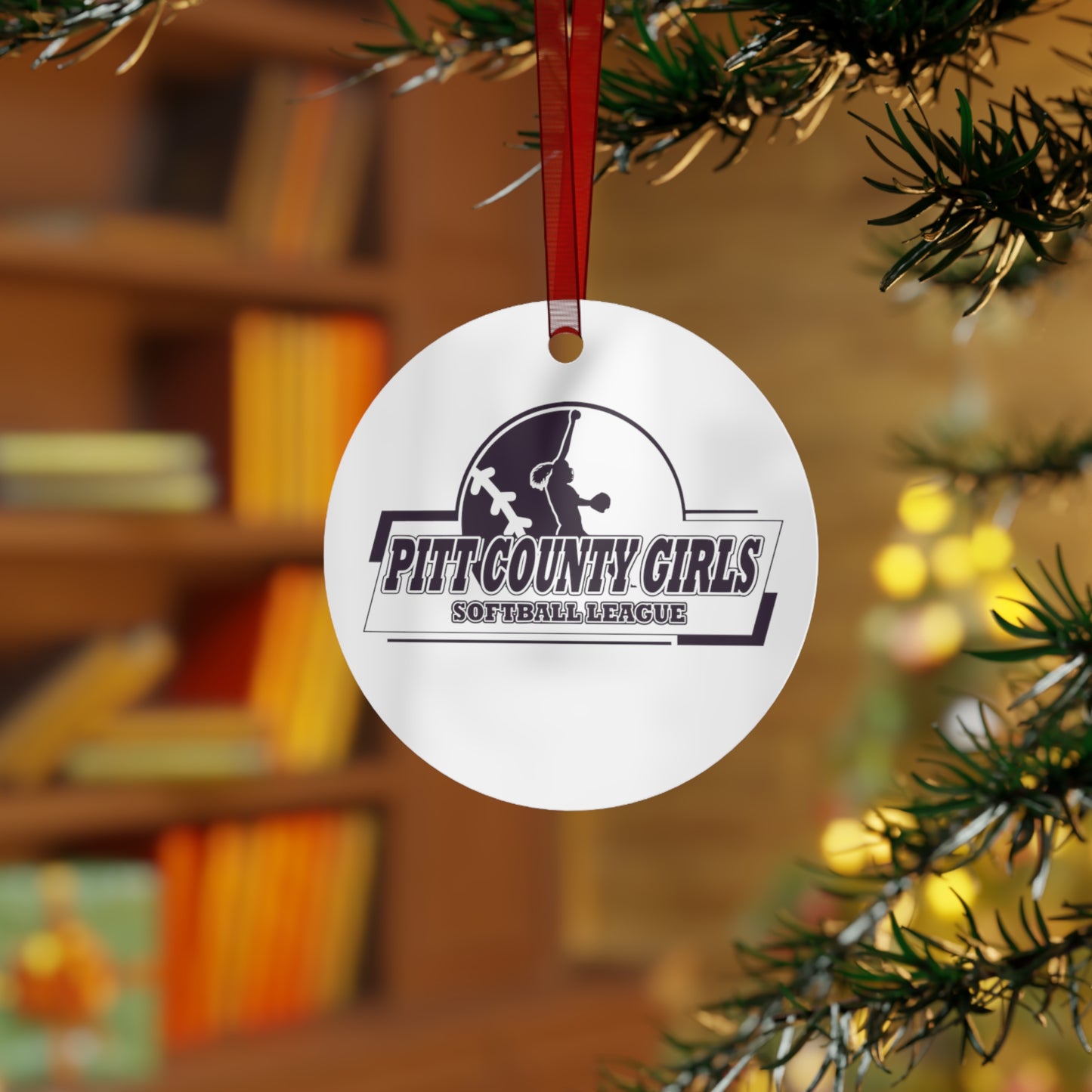 PCGSL Holiday Metal Ornament