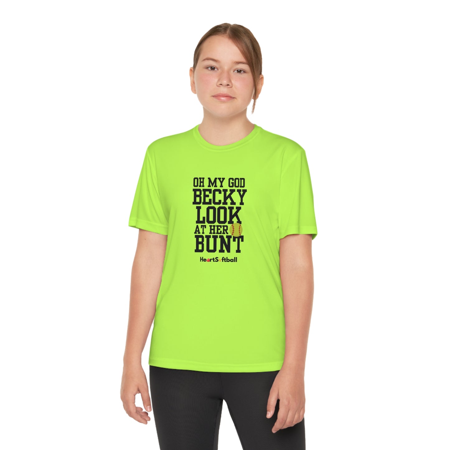 OMG Becky Youth Athletic Tee