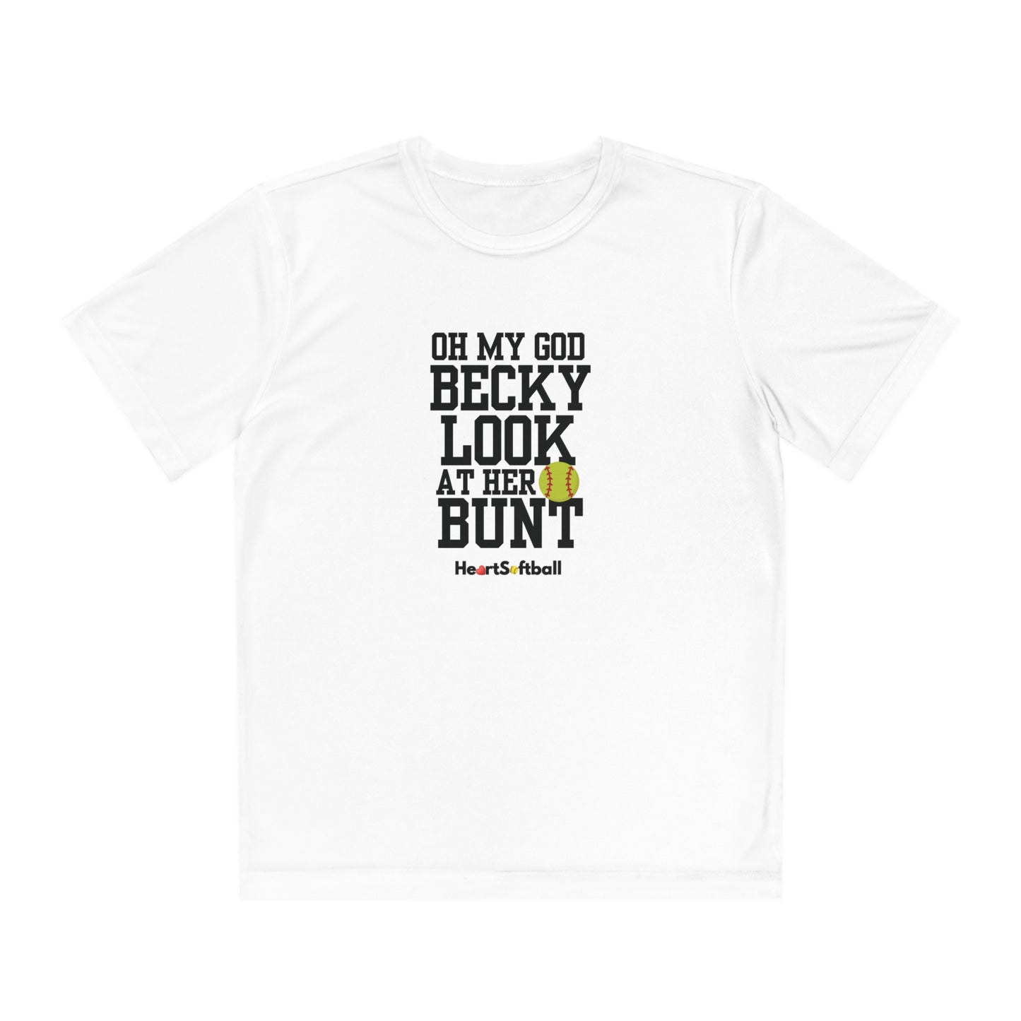 OMG Becky Youth Athletic Tee