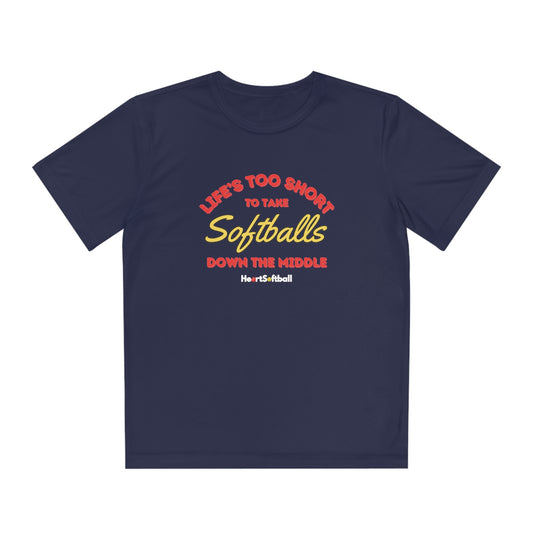 Life's Too Short Youth Athletic Tee