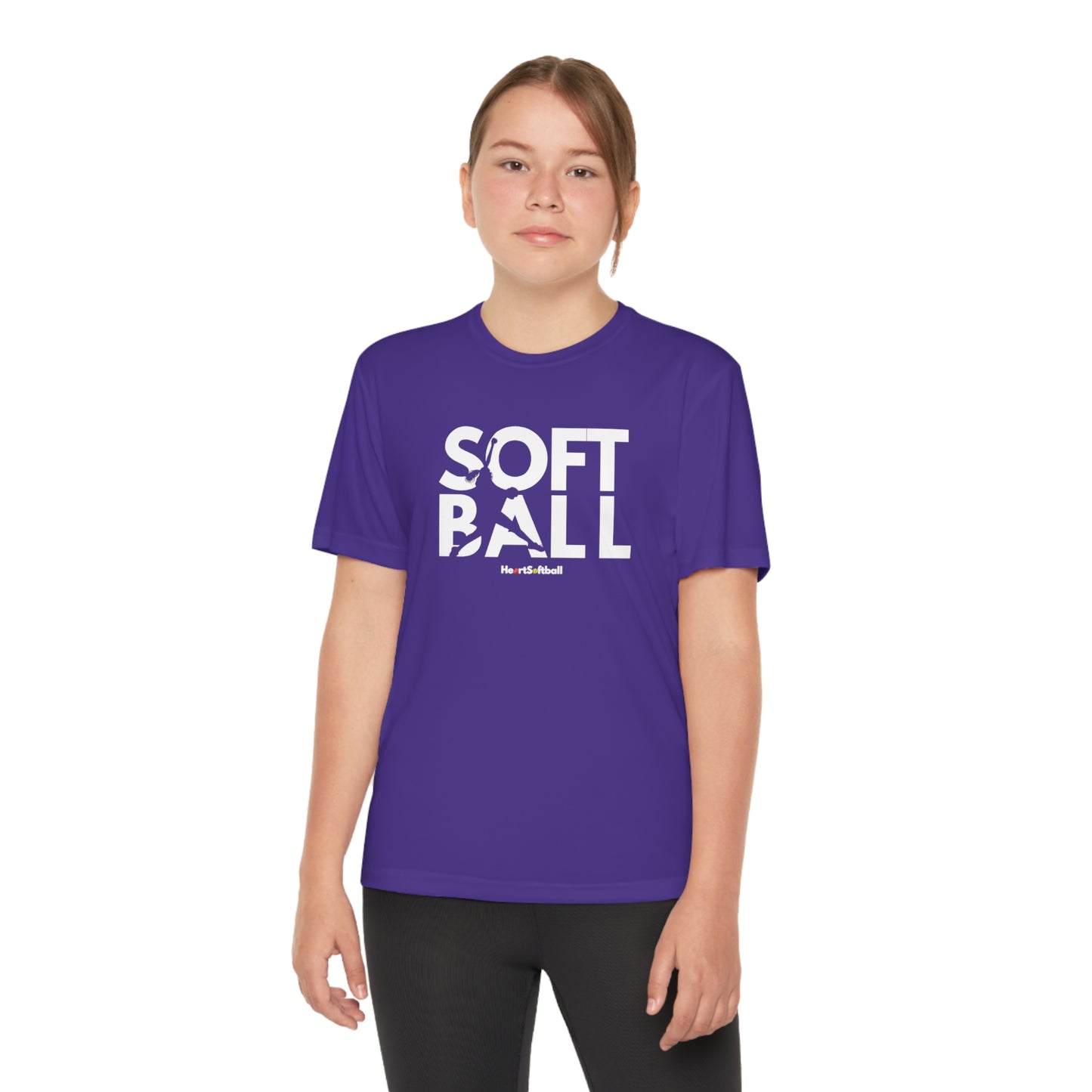 Softball Pitcher Youth Athletic Tee
