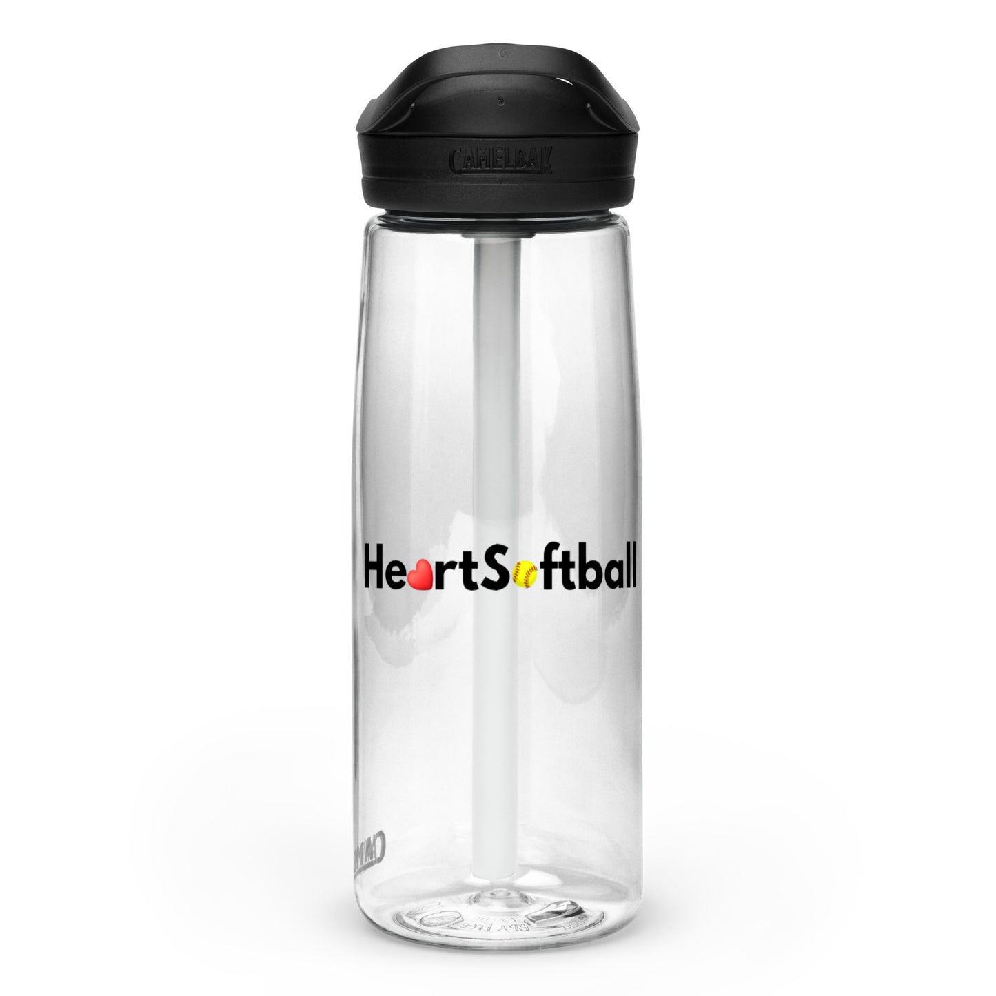 HeartSoftball Sports water bottle