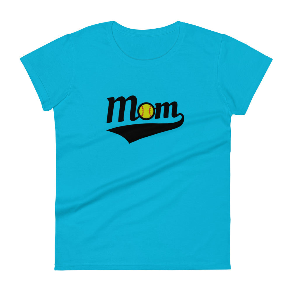 Mom Softball - Women's short sleeve t-shirt