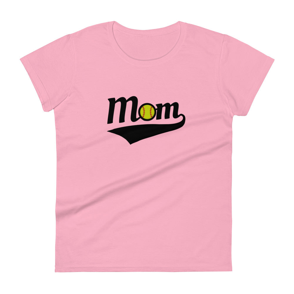 Mom Softball - Women's short sleeve t-shirt