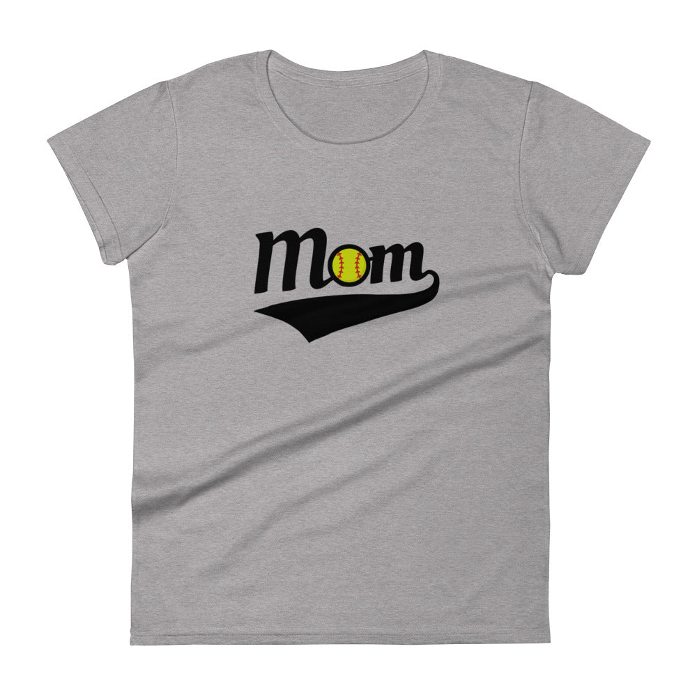 Mom Softball - Women's short sleeve t-shirt