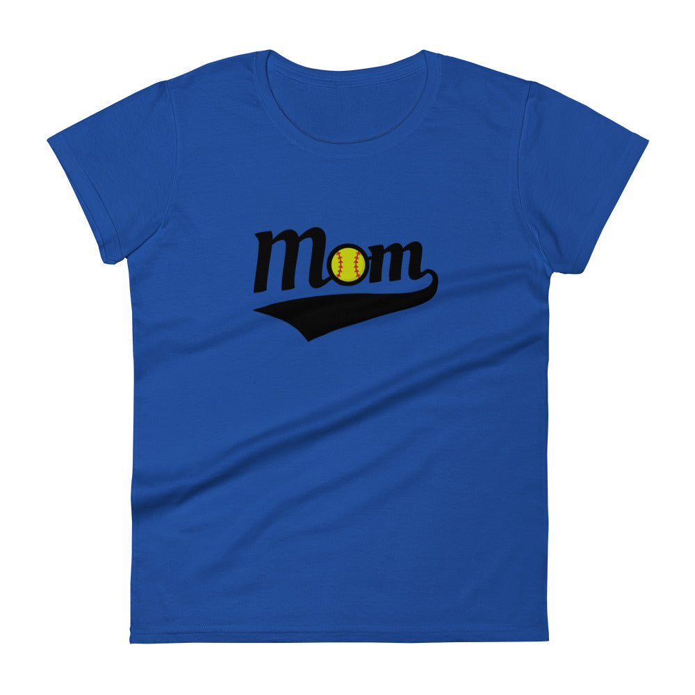 Mom Softball - Women's short sleeve t-shirt