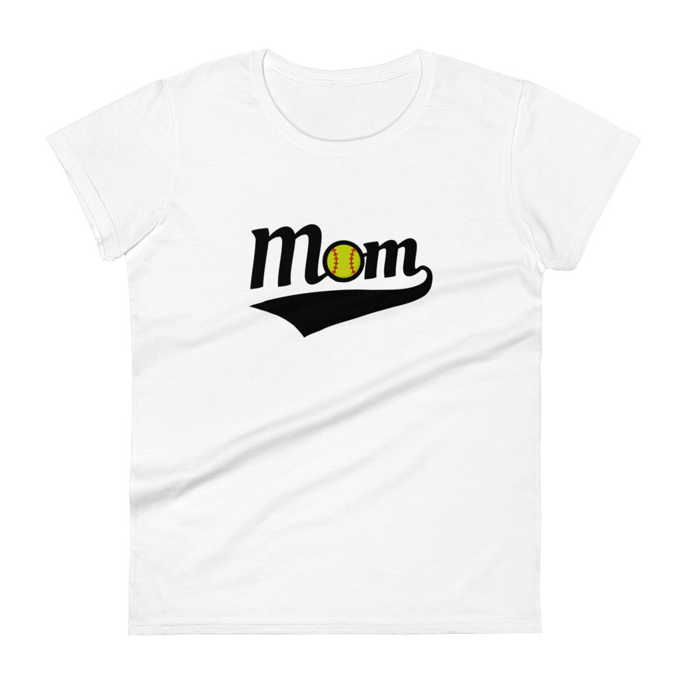 Mom Softball - Women's short sleeve t-shirt