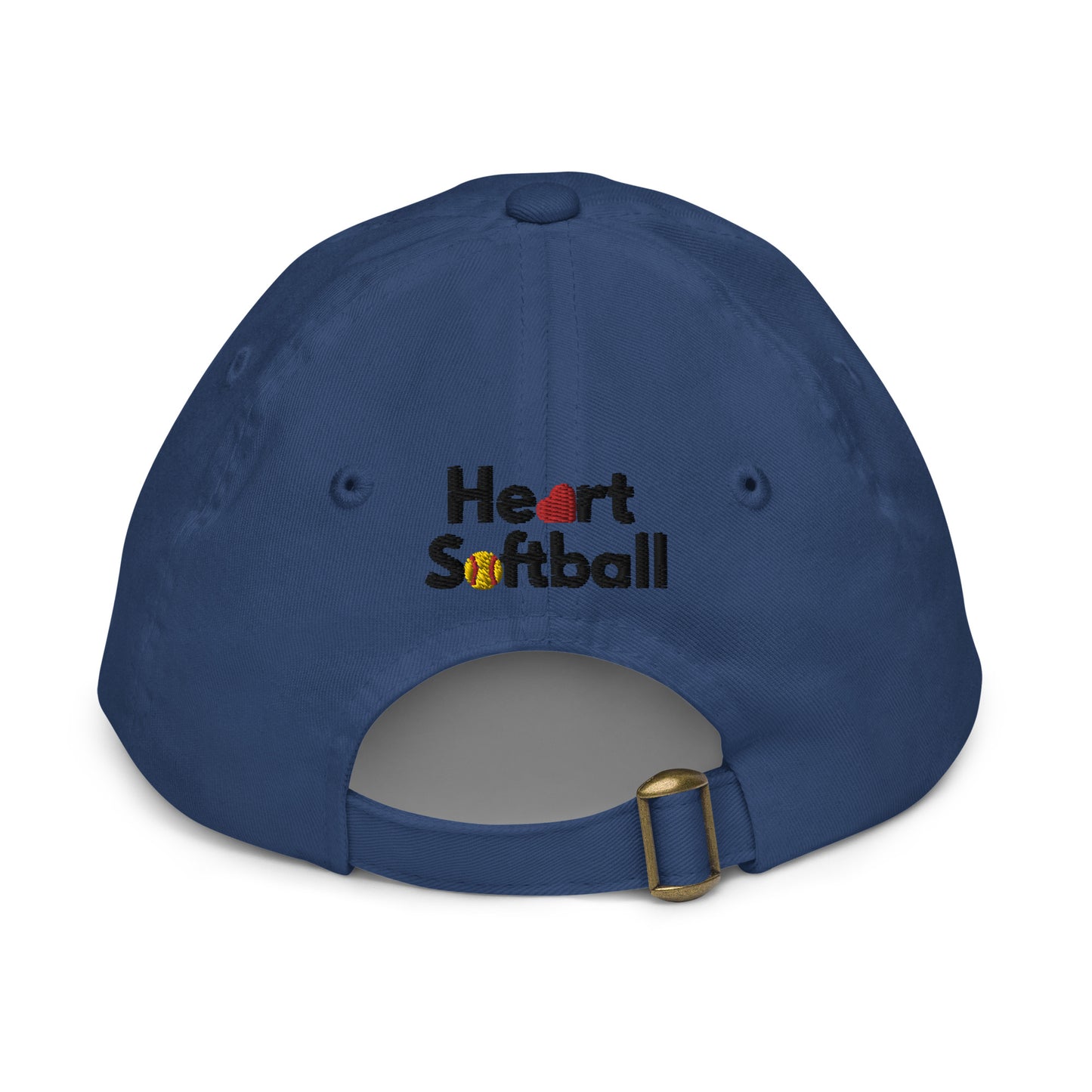 Heart Softball Youth Softball Cap